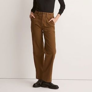 Madewell Perfect Vintage Wide-Leg Pant: Utility Edition